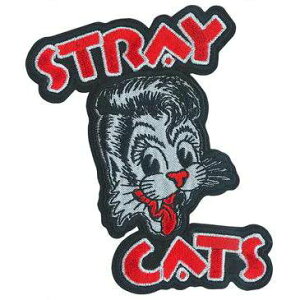 �X�g���C �L���b�c ���b�y�� �p�b�` STRAY CATS Logo Patch ���K�i �o���hT�V���c�֘A �G��