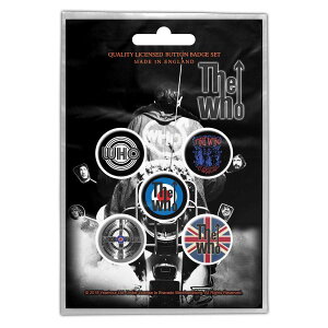 �U�E�t�[ �o�b�W 5pcs THE WHO BUTTON BADGE PACK: QUADROPHENIA ���K�i ���b�NT�V���c �o���hT�V���c