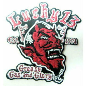 ���b�L�[13 ���b�y�� �p�b�` LUCKY13 Red Devil or King Of Fool