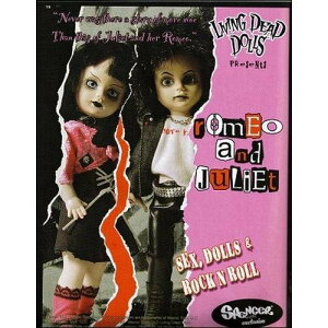 ���r���O�E�f�b�h�E�h�[���Y Living Dead Dolls ROMEO & JULIET ���~ &�W�����G�b�g Spencer Gift���� ���J���i