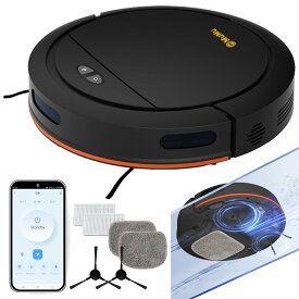 MuMu ロボット掃除機 家電 自動掃除機 ロボット 床拭きロボット おそうじ 水拭き両用 お掃除ロボット 掃除機ロボ 床掃除 拭き掃除 掃除ロボット 水拭き 水拭きもできる 水拭き兼用 水ぶき 時短家電 お掃除ロボ 一人暮らし ロボ 自動充電 静音 静か 説明書付 専用アプリ付
