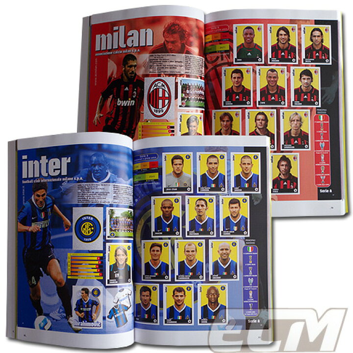 楽天市場 Sale50 Off Panini X ガゼッタ デロ スポルト Calciatori 06 07 リプリントブック2nd Edition サッカー パニーニ ミラン インテル ａsローマ ユベントス ネコポス対応可能 ｅｃムンディアル