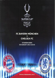 【予約PRO11】UEFAスーパーカップ 2013 プログラム バイエルンミュンヘン vs チェルシー【サッカー/UEFA/CHELSEA/BAYERN MUNCHEN】ネコポス対応可能
