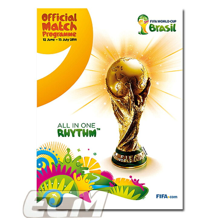 楽天市場 国内未発売 14 Fifa ワールドカップ ブラジル大会オフィシャルプログラム 英語版 サッカー Fifa World Cup Brasil 日本代表 ブラジル代表 スぺイン代表 ネコポス対応可能 Pro11 ｅｃムンディアル