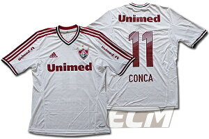 【国内未発売】フルミネンセ アウェイ 半袖 11番コンカ【13-14シーズン/ブラジル代表/CONCA/ユニフォーム/ブラジルリーグ/サッカー】1004