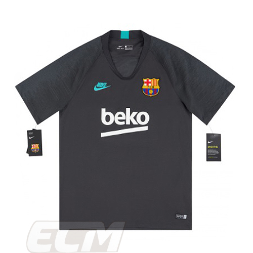 【国内未発売】【SALE】FCバルセロナ トレーニングシャツ グレー ジュニアサイズ【サッカー/19-20/FC  Barcelona/メッシ/キッズ/子供用】ネコポス対応可能 | ＥＣムンディアル