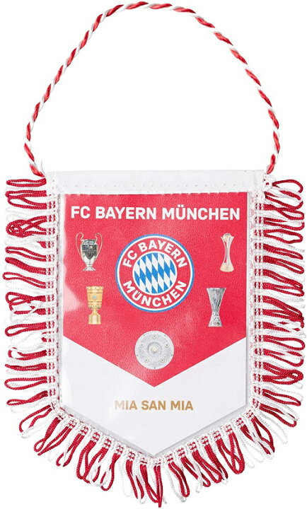 楽天市場 Bay10 国内未発売 バイエルンミュンヘン オフィシャルグッズ ペナント サッカー ブンデスリーガ Bayern Munchen バナー ｅｃムンディアル