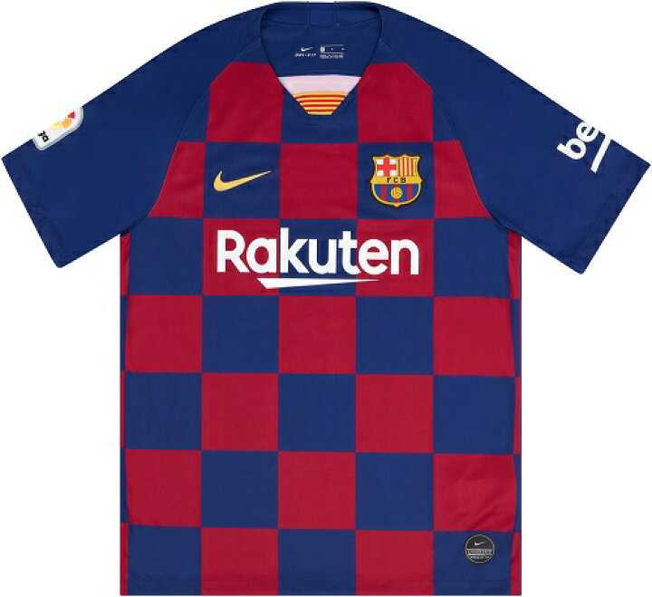 楽天市場 Sale オススメ Fcバルセロナ ホーム 半袖 ジュニアサイズ サッカー 19 スペインリーグ Barcelona ユニフォーム 子供用 キッズ ｅｃムンディアル