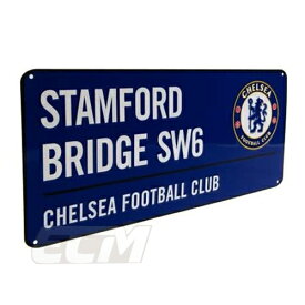 【ECM25】ブルー【国内未発売】チェルシー ストリートサイン "STAMFORD BRIDGE" ブルー【プレミアリーグ/サッカー/Chelsea/マウント/ルカク/インテリア】