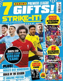 PRE21【国内未発売】PANINI STRIKE-IT! 128号 ”Premier League Adrenalyn XL 限定カード付”【プレミアリーグ/サッカー/トレカ/パニーニ】ネコポス対応可能