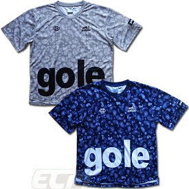 【GOL2022SS】Goleador GD086 ペイズリー柄 ビッグロゴプリント プラクティステンションオーバーTシャツ【ゴレアドール/フットサル/トレーニング/サッカー】