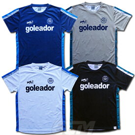 【GOL2022SS】Goleador GD062 プラクティス 袖サイドラインTシャツ【ゴレアドール/フットサル/トレーニング/サッカー】