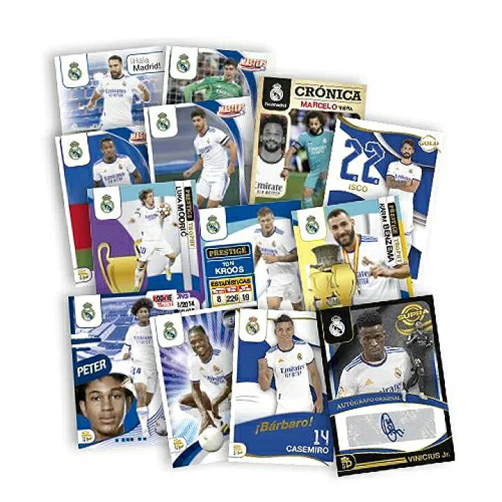 楽天市場】【ESC01】【国内未発売】PANINI レアルマドリード 21-22 