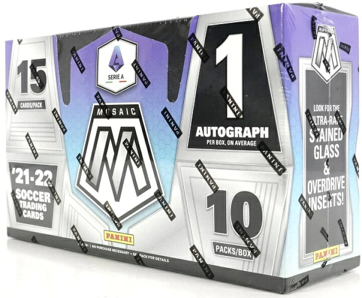 楽天市場】【予約WUS01】2021/22 Panini Mosaic Serie A Soccer 