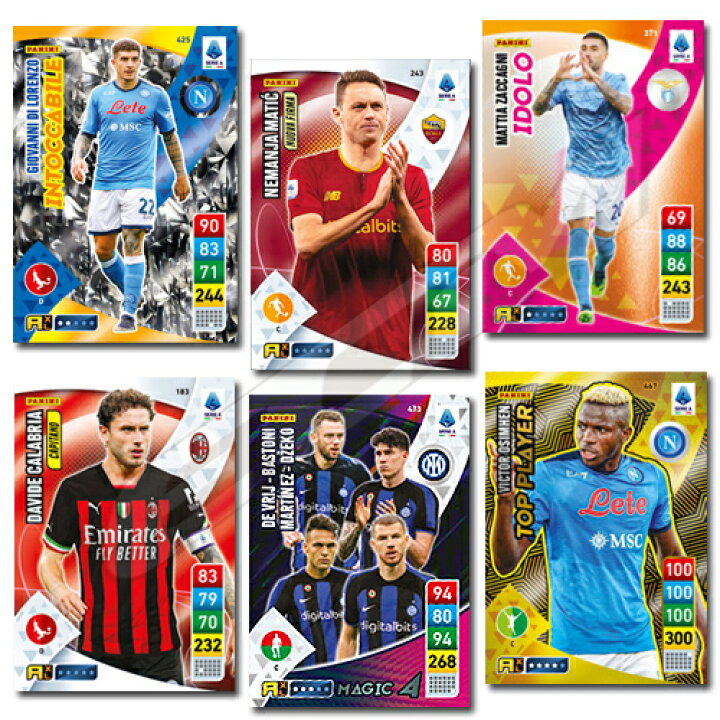 楽天市場】【CAL20】【国内未発売】PANINI Adrenalyn XL Calciatori 22 