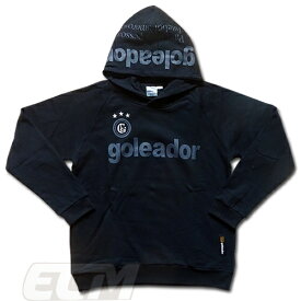 GOLAB1【定番アイテム】Goleador G2102 スウェットパーカー オールブラック【ゴレアドール/フットサル/サッカー/フーディ】