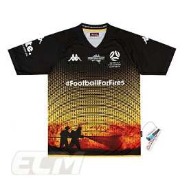 【予約ECM32】【国内未発売】オーストラリア オールスターサッカーシャツ "Football for Fires" イエロー【2020/サッカー/ユニフォーム/Aリーグ】