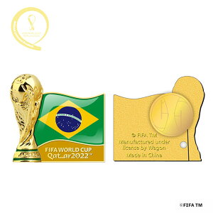 �yQAT22�zF22-PN-0035�y�����������z�J�^�[�����[���h�J�b�v FIFA���� �u���W�� �D�����g���t�B�[ �s���o�b�W�y2022/QATAR/�T�b�J�[/World Cup/W�t/�u���W����\/�s���Y�z�l�R�|�X�Ή��\