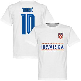 【予約RET06】2022【国内未発売】RE-TAKE クロアチア代表 2022ver モドリッチ 10番Tシャツ ホワイト【サッカー/Croatia/Modric/Worldcup/W杯/ワールドカップ】ネコポス対応可能