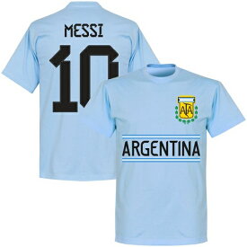 【予約RET06】2022【国内未発売】RE-TAKE アルゼンチン代表 2022ver メッシ 10番Tシャツ スカイ【サッカー/Argentina/messi/Worldcup/W杯/ワールドカップ】ネコポス対応可能