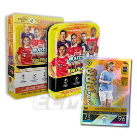 ミニ缶PP【TOP02】EXTRA【国内未発売】TOPPS Match Attax 22-23 チャンピオンズリーグ 追加版 PRESENT PRO ミニ缶【サッカー/トレカ/Champions League/トレーディングカード】