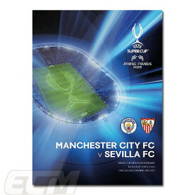 【予約PRO11】【国内未発売】UEFA スーパーカップ 2023 マンチェスターシティ vs セビージャ プログラム【サッカー/Manchester City/Sevilla/ハーランド/デブライネ/欧州カップ】 ネコポス対応可能