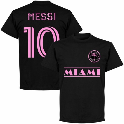 【予約RET06】【国内未発売】RE-TAKE マイアミFC Team Ｔシャツ 10番 メッシ  ブラック【サッカー/Maiami/Messi/メジャーリーグサッカー】ネコポス対応可能 | ＥＣムンディアル