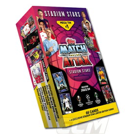 【予約TOP02】メガ缶1【国内未発売】TOPPS Match Attax 23-24 チャンピオンズリーグ メガ缶1【サッカー/トレカ/Champions League/トレーディングカード】