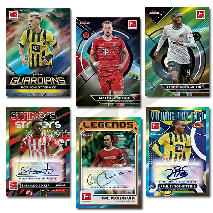 楽天市場】【TOP05】Topps Bundesliga Finest サッカーカード 22-23 