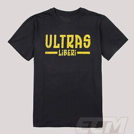 【予約TFO01】【国内未発売】Ultras-Tifo “Ultras Liberi 2023” Tシャツ ブラック【サッカー/サポーター/応援Tシャツ/ウルトラス】 ネコポス対応可能