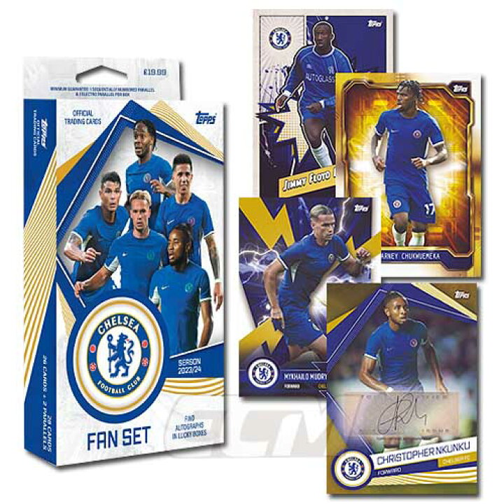 楽天市場】【予約TOP03】【国内未発売】Topps チェルシー 23-24 ファン  