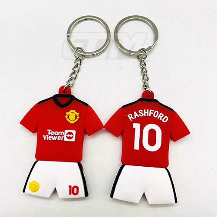 国内未発売 ラッシュフォード マンチェスターUTD ユニフォームキーホルダー プレミアリーグ キーリング イングランド代表 サッカー ネコポス対応可能