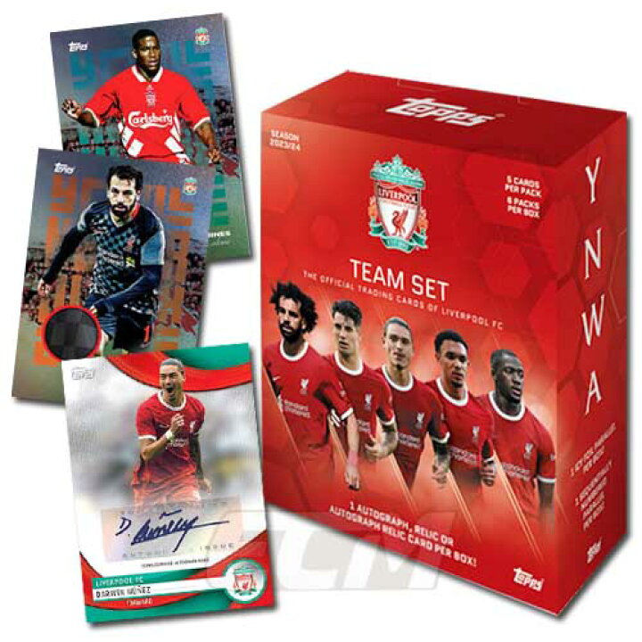楽天市場】【予約TOP03】【国内未発売】Topps リバプールFC 23-24 