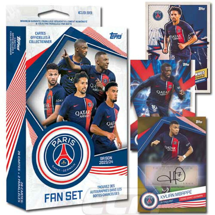 楽天市場】【予約TOP03】【国内未発売】Topps パリサンジェルマン 23 