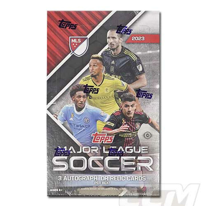 楽天市場】【WUS01】Topps MLS Major League Soccer 2023 Hobby 