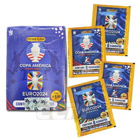 【PRU24】【国内未発売】PERU 3R EURO2024 and Copa America 2024 ステッカーコレクション 10パック単位販売【サッカー/欧州選手権/コパアメリカ/ユーロ2024】
