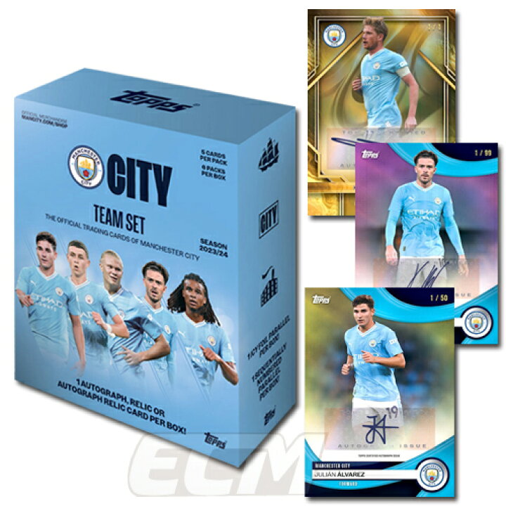 楽天市場】【予約TOP03】【国内未発売】Topps マンチェスターシティ 23 