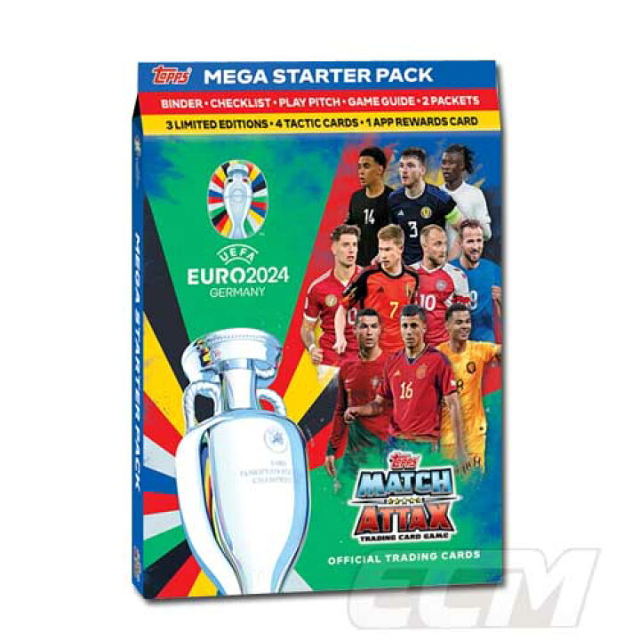 楽天市場】【予約TOP24】ST【国内未発売】TOPPS Match Attax EURO 2024  