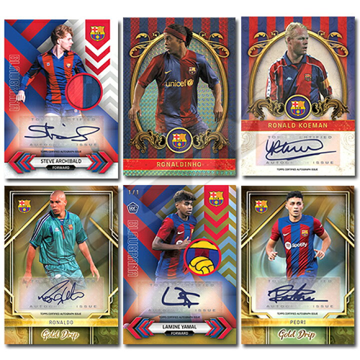 楽天市場】【TOP03】【国内未発売】Topps FCバルセロナ 23-24 チーム  