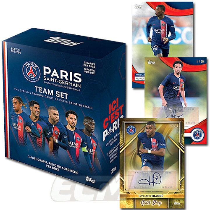 楽天市場】【予約TOP03】【国内未発売】Topps パリサンジェルマン 23 