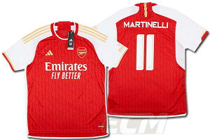 【予約ECM32】【国内未発売】アーセナル ホーム 半袖 11番 マルティネッリ【23-24/サッカー/プレミアリーグ/Arsenal/ユニフォーム】