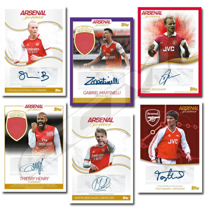 楽天市場】【予約WUS01】【国内未発売】Topps アーセナル Forever 23 
