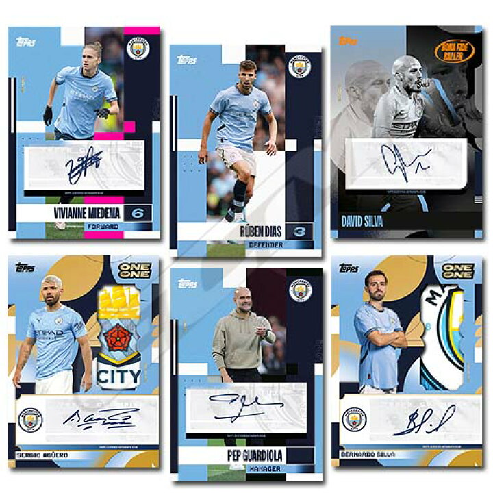 楽天市場】【予約TOP03】【国内未発売】Topps マンチェスターシティ 24 