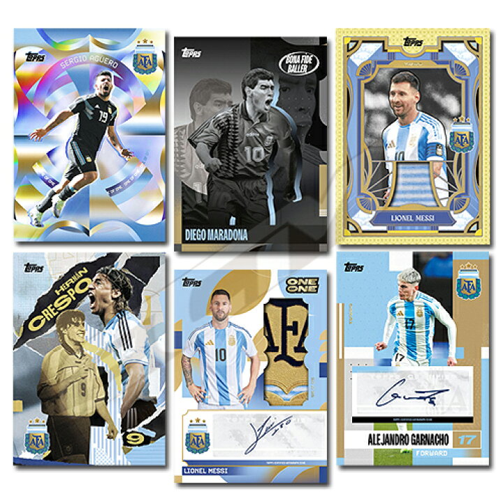 楽天市場】【TOP03】【国内未発売】Topps アルゼンチン代表 24-25 