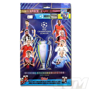 【TOP07】ST【国内未発売】TOPPS UEFA チャンピオンズリーグ 24-25 オフィシャルステッカー スターターパック【サッカー/トップス/Sticker/UCL/Champions League】