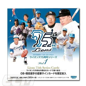 yv싅J[hzBBM 2025 CIY75NV[Y Vol.1 {bNX̔yv싅J[h/p[O/x[X{[J[h/Lions/x[X{[}KWЁz