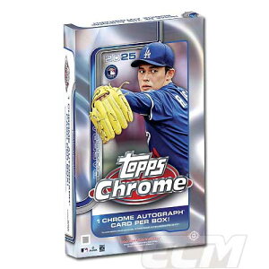 CrmHyMLBJ[hzMLB 2025 TOPPS CHROME HOBBY x[X{[J[h {bNX̔yW[[O/싅J[h/hW[X/Jĕ/XؘN/WbW/gbvXz
