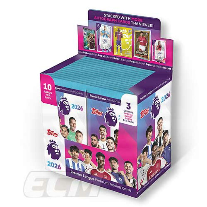 楽天市場】【PRE21】海外版【国内未発売】Topps プレミアリーグ 2026 