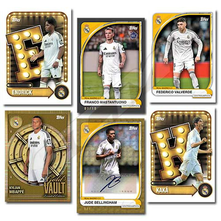 楽天市場】【TOP03】【国内未発売】Topps レアルマドリード 25-26 