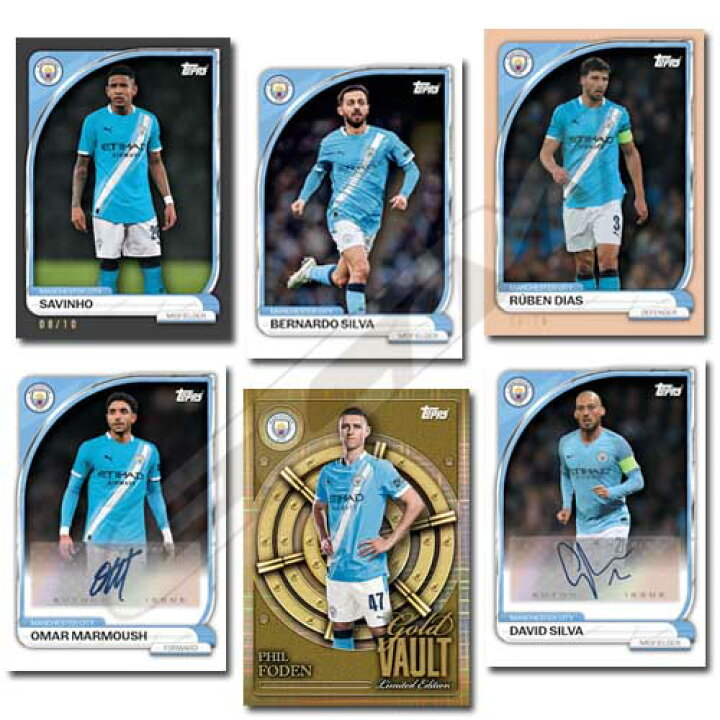 楽天市場】【TOP03】【国内未発売】Topps マンチェスターシティ 25-26 